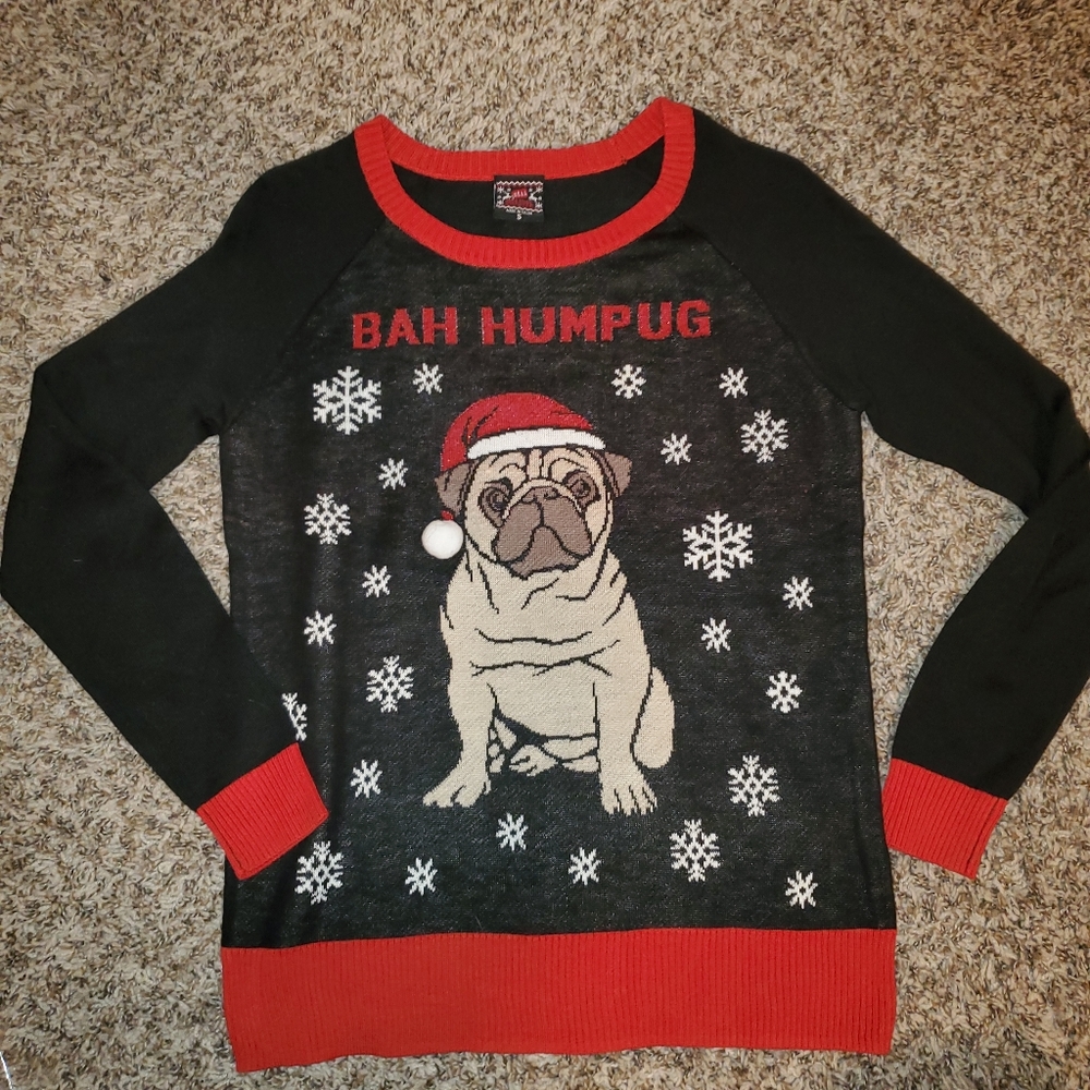 Pug Xmas sweater